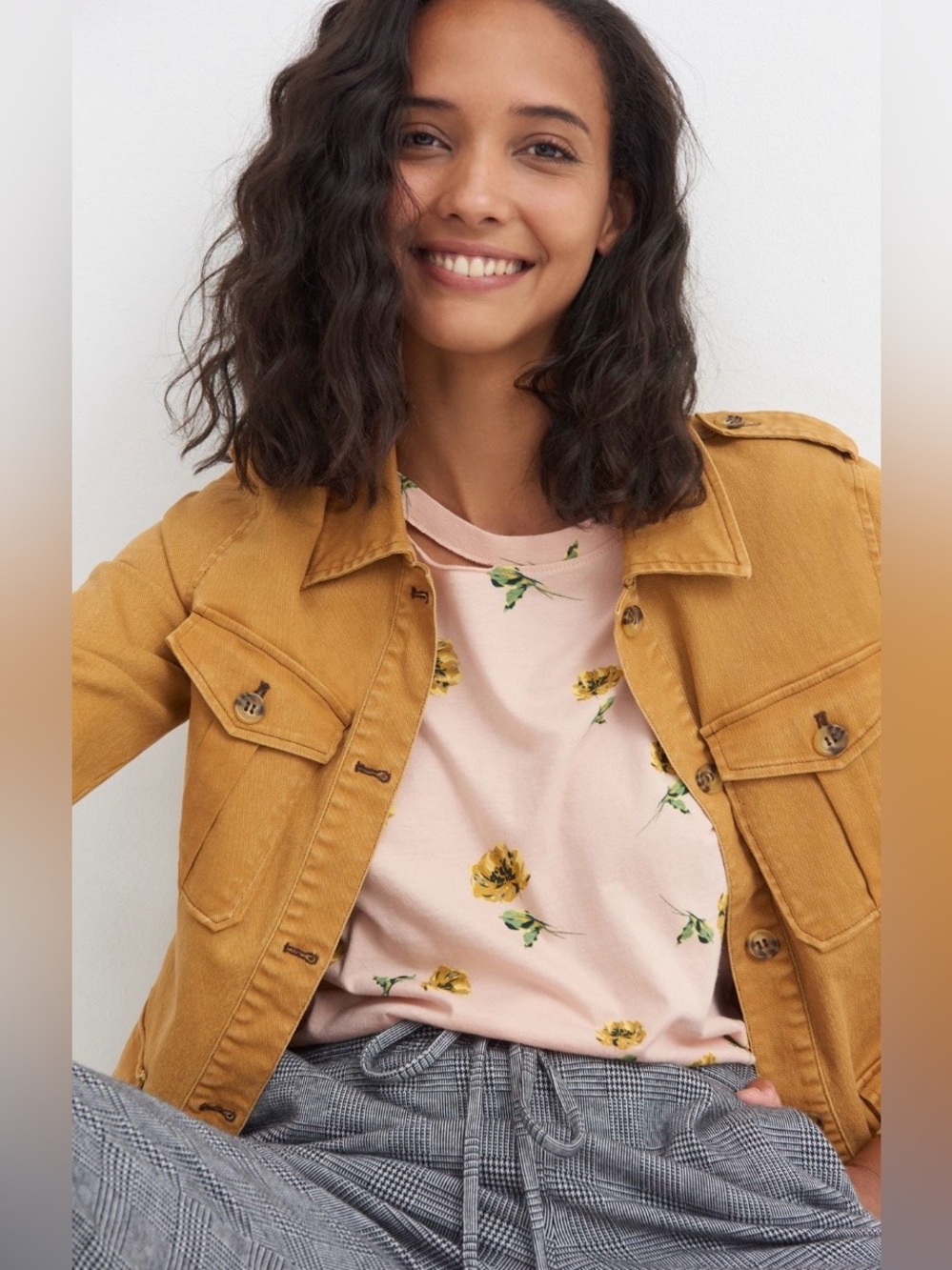 Anthropologie Avec Les Filles Amalia Utility Shirt Jacket